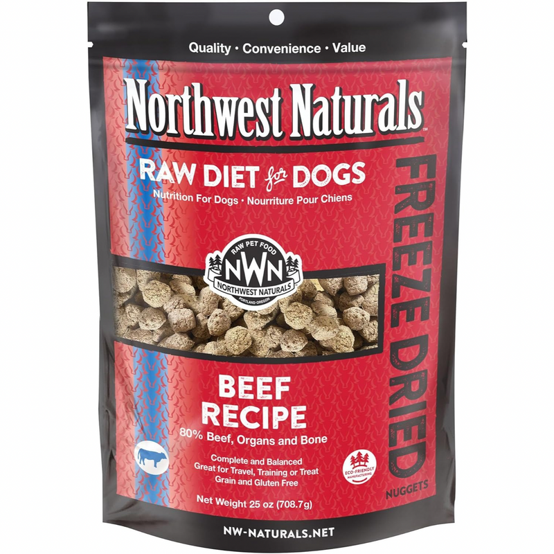 Freeze Dried Dog Food - Nuggets - Beef Recipe