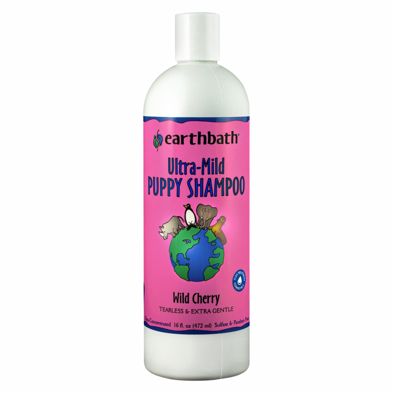 Shampooing de chien, chiot ultra-doux (cerise sauvage), 16 fl oz