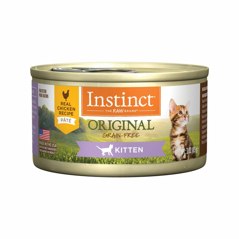 Canned Cat Food - ORIGINAL - Real Chicken Recipe For Kittens