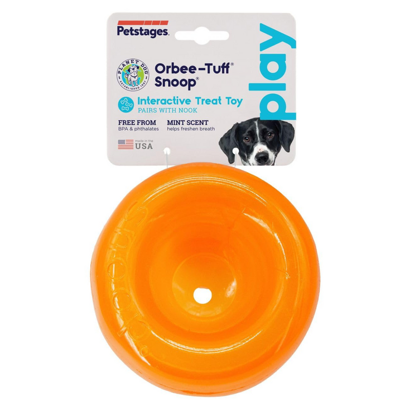 Dog Treat Dispensing Toy, Orbee-Tuff Snoop