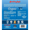Organic Oven Baked Dog Treats - Blueberry Recipe - 14 oz
