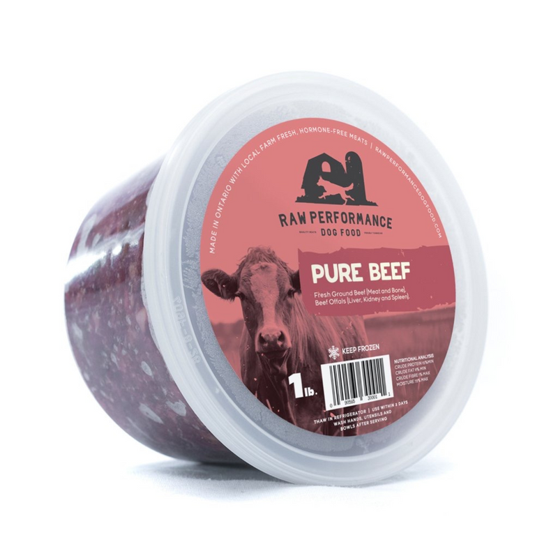 Frozen Raw Food - Pure Beef