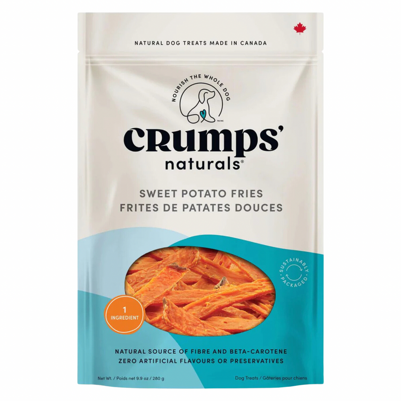 Natural Dog Treat - Sweet Potato Fries - 280 g