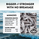 Freeze Dried Treat for Dogs & Cats - RAW REWARDS - Minnows - 1 oz