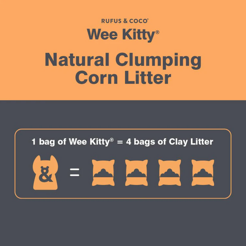 Wee Kitty Clumping Corn Cat Litter