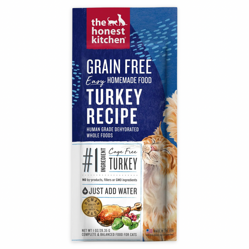 Dehydrated Cat Food - Grain Free Turkey Recipe