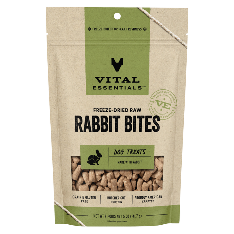 Freeze Dried Dog Treat - Rabbit Bites