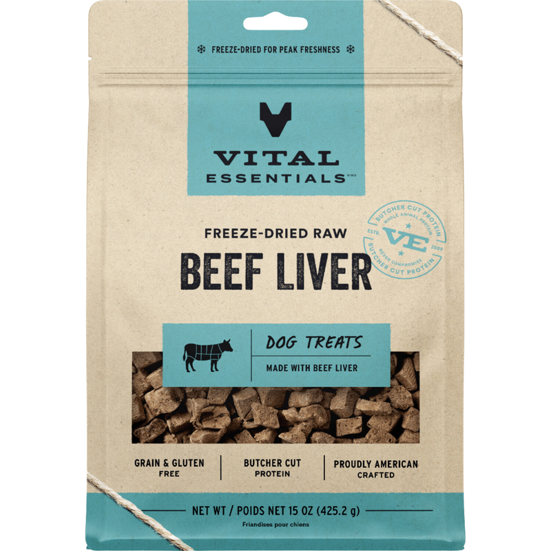 Freeze Dried Dog Treat - Beef Liver