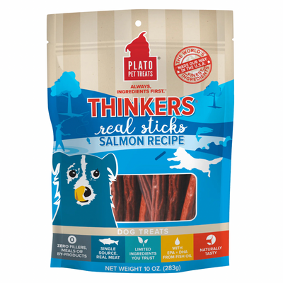 Air Dried Dog Treat - THINKERS - Salmon Meat Stick