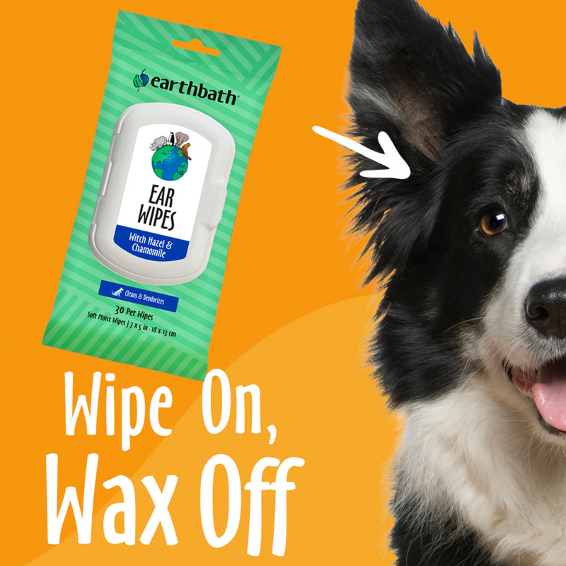 Dog & Cat Grooming Wipes - Ear Wipes - 30 ct