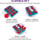 Nina Ottosson Interactive Puzzle Dog Toy - Dog Brick - Level 2