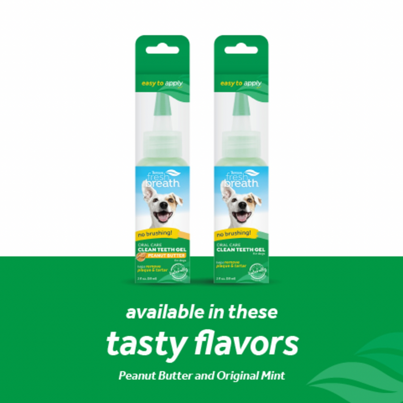 Dog Dental Health - FRESH BREATH - Oral Care Clean Teeth Gel