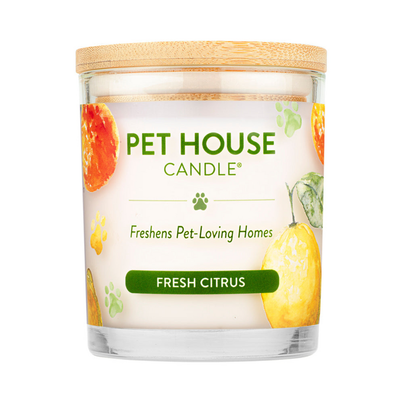 100% Plant-Based Wax Candle, Fresh Citrus - 9 oz