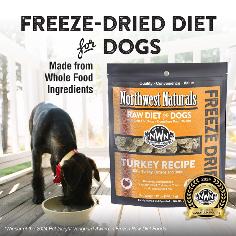 Freeze Dried Dog Food - Nuggets - Turkey Recipe