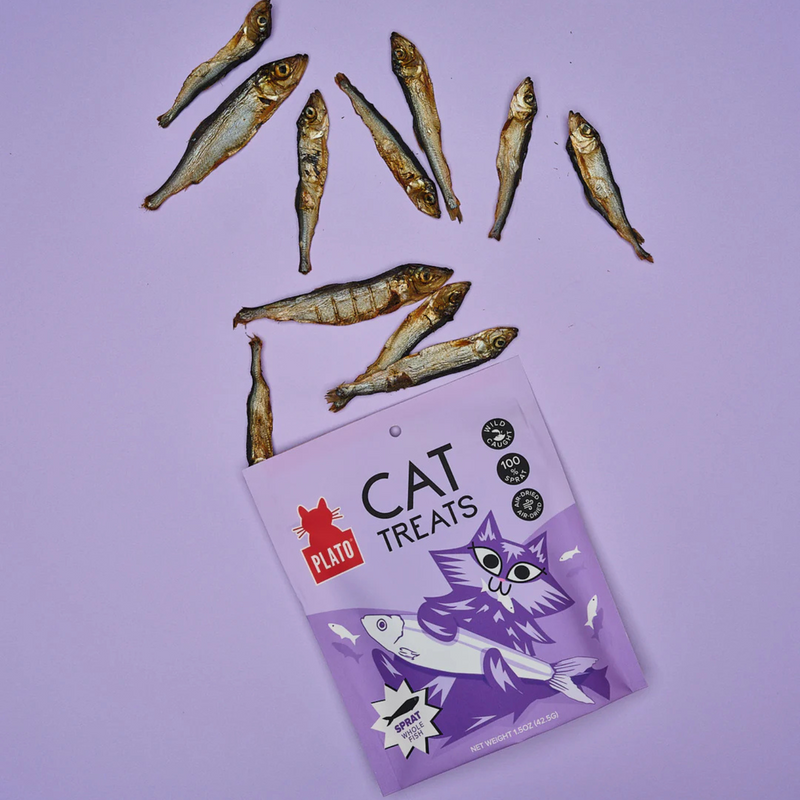 Air Dried Cat Treat - Sprat Whole Fish - 1.5 oz