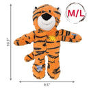 抛掷狗玩具 - 内置绳结 - 补丁虎