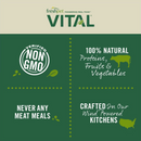 Aliments pour chat cuits - Vital - Recette de poulet sans céréales avec légumes et œufs riches en antioxydants - 1 lb