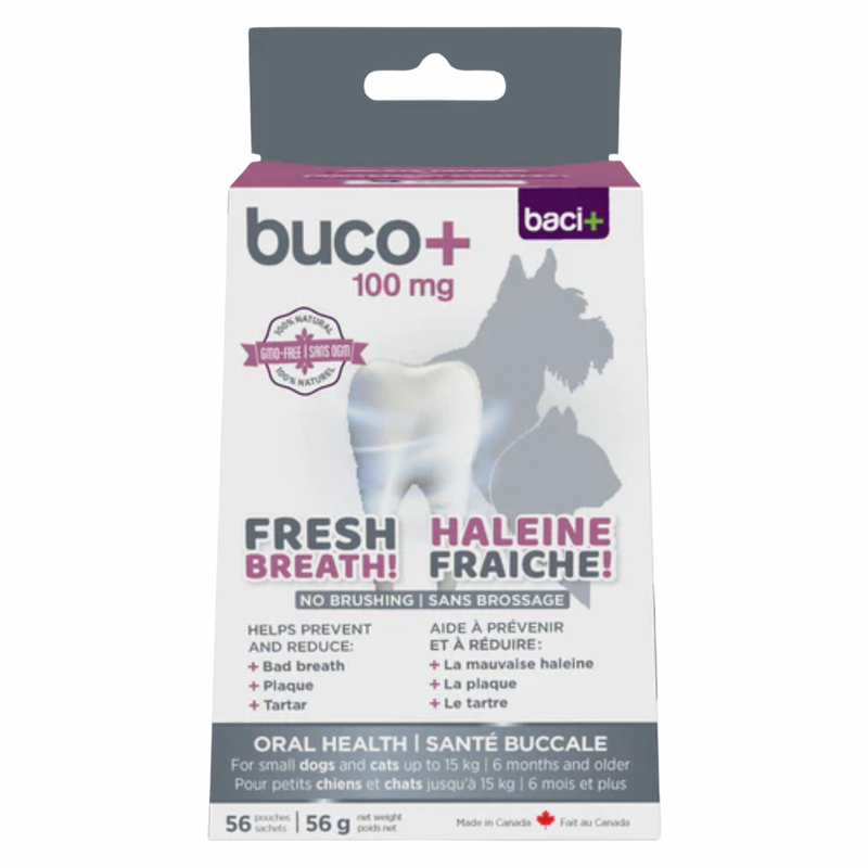 Buco + soins dentaires pour chats et petits chiens