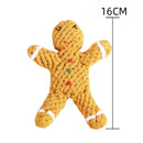 Cat & Dog Dental Cleaning Rope Toy (limited) - Gingerbread Man