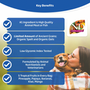 Dry Dog Food - N & D - TROPICAL SELECTION - Lamb, Spelt, Oats & Tropical Fruits - Puppy Medium & Maxi