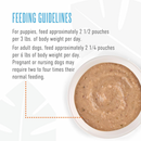 Wet Dog Food - BABY MOUSSE - Beef, Beef Liver & Pumpkin Recipe in Broth - 3 oz pouch