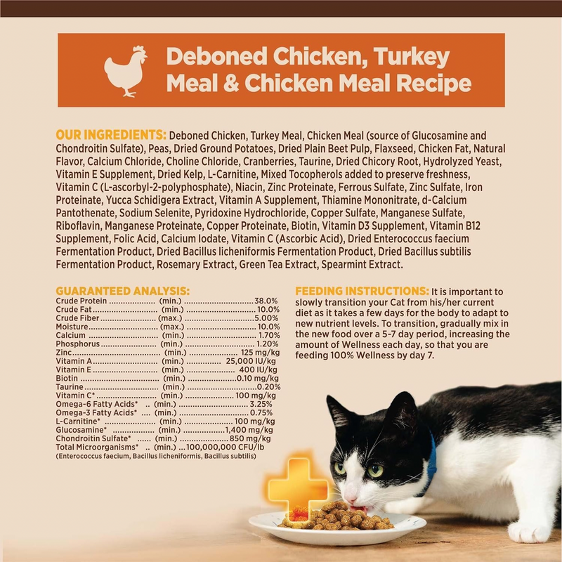 Dry Cat Food - CORE+, Grain Free Chicken & Turkey - INDOOR Adult