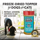 Feeze Dried FUNCTIONAL Food Topper for Dogs & Cats - Chicken Breast with New Zealand Green Mussels - 5 oz
