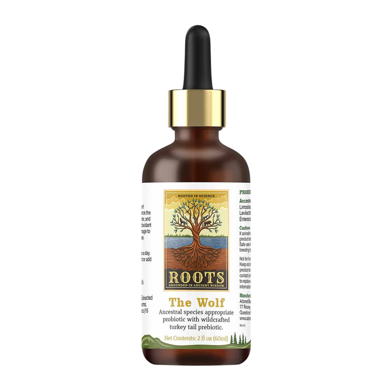 Dog & Cat Supplement - The Wolf - Species Appropriate Probiotic - 60 ml