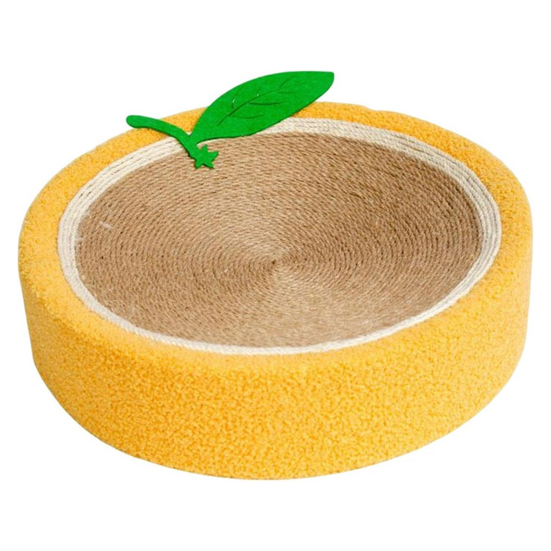 Orange Style Cat Scratching Bed