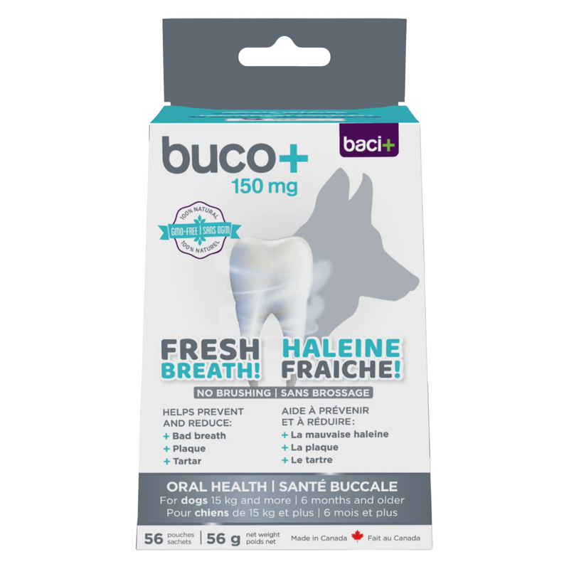 BUCO+ Dental Care For Dogs & Cats 15 kg and more