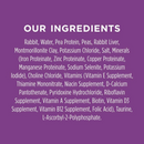 Canned Cat Food - LID - Real Rabbit Recipe