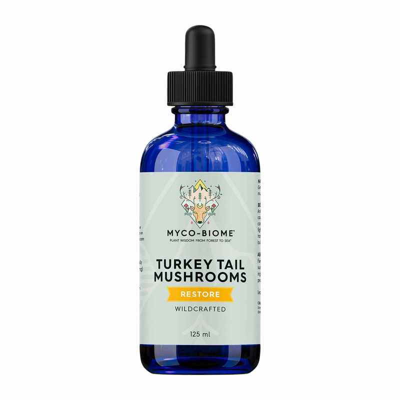 Dog & Cat Supplement - Turkey Tail Mushrooms - Liquid Triple Extract