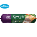 Cooked Dog Food - VITAL - Balanced Nutrition Turkey Recipe - 6 lb roll