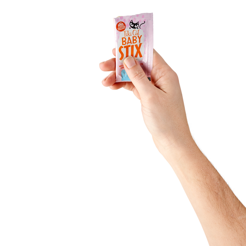 Lickable Cat Treat - BABY STIX - Chicken in Creamy Gravy - Kitten
