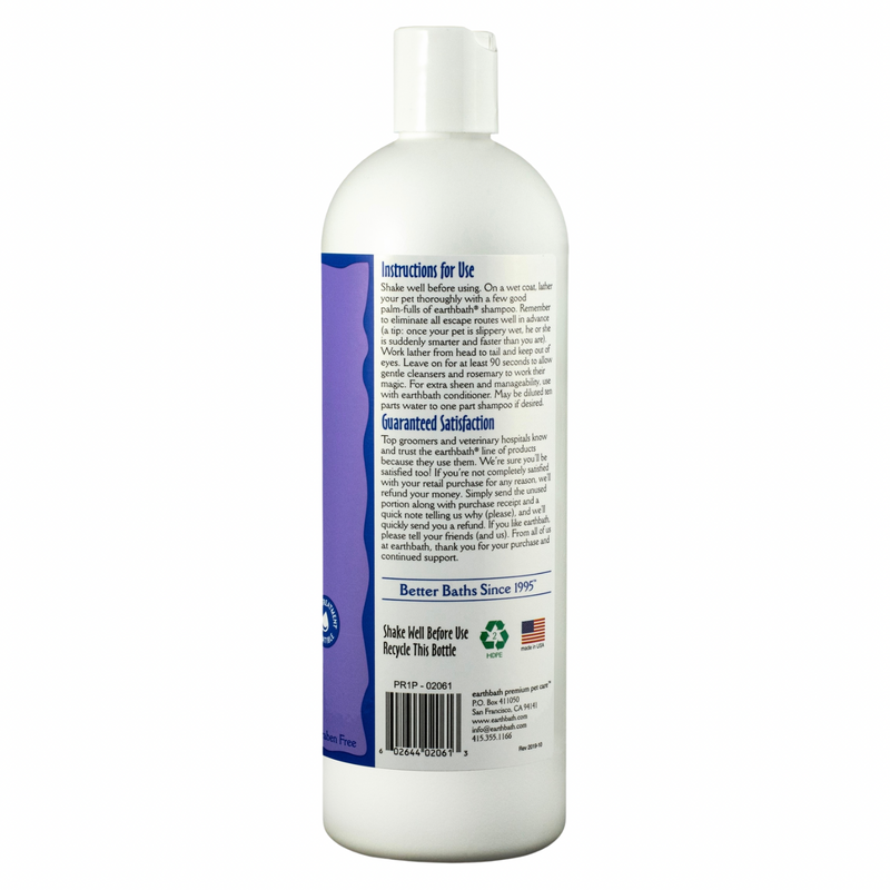 Dog & Cat Shampoo - Deodorizing (Mediterranean Magic) - 16 fl oz