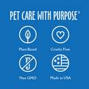 狗猫专用清洁泡沫 - 起泡洁面乳（越橘和蓝莓配方）- 8液体盎司