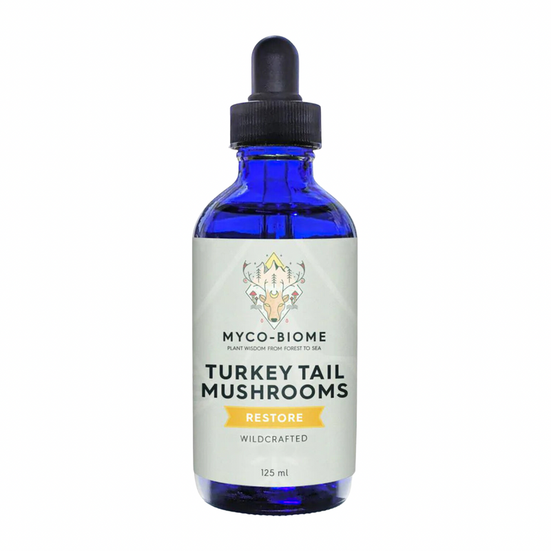 Dog & Cat Supplement - Turkey Tail Mushrooms - Liquid Triple Extract