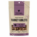 Treat de chiens séché - Turquie Giblets - 2 oz