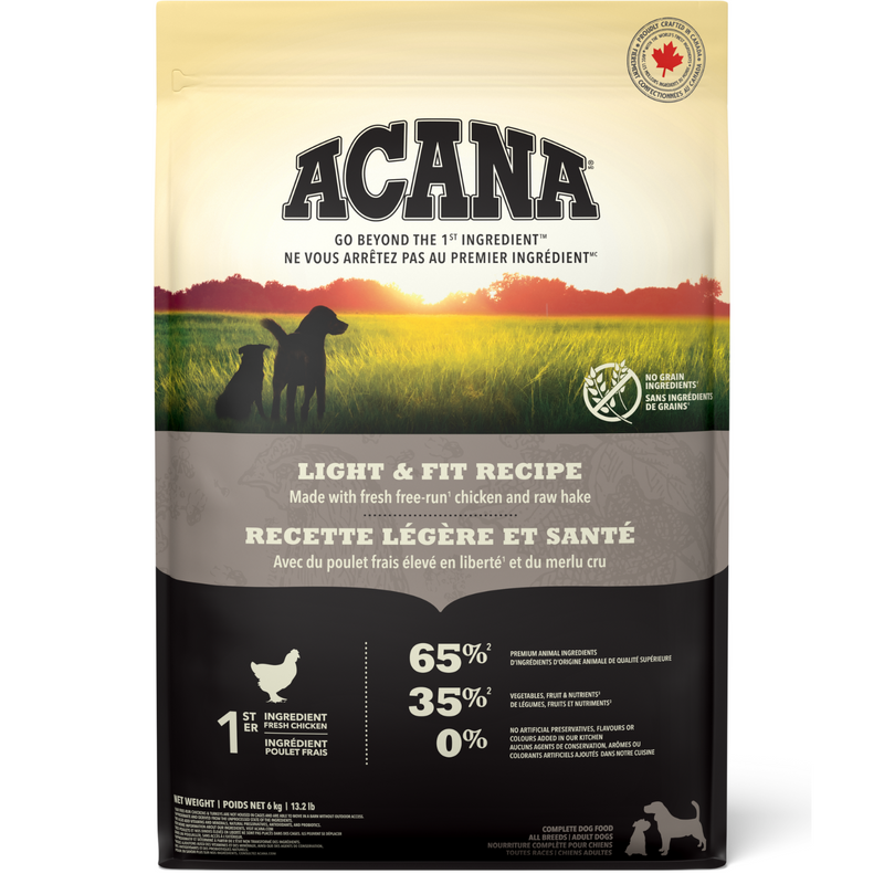 Dry Dog Food - Light & Fit Recipe