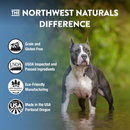 Nourriture pour chiens séchées - Régime cru - Nuggets de poisson-blanc et de saumon - 12 oz