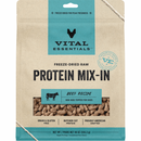 Freeze Dried Dog Food Topper, PROTEIN MIX-IN, Beef Recipe - Mini Nibs