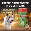 Feeze Dried FUNCTIONAL Food Topper for Dogs & Cats - Veggie & Fruit - 3 oz
