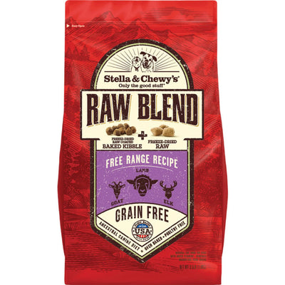 Dry Dog Food - Raw Blend - Grain Free - Free Range