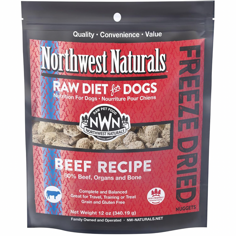 Freeze Dried Dog Food - Nuggets - Beef Recipe