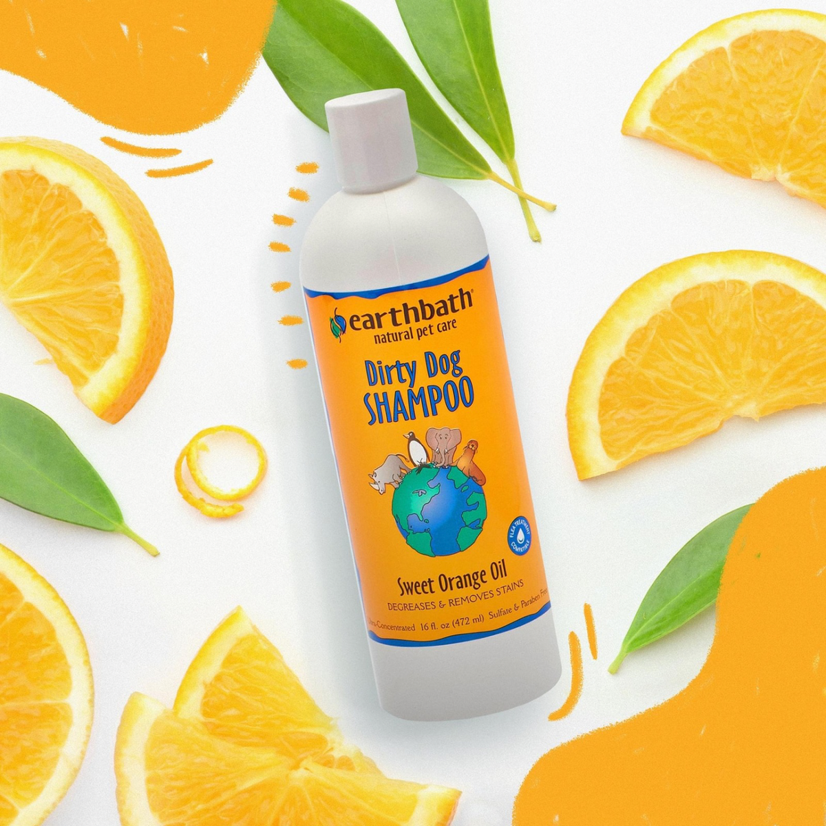 Dog Shampoo Dirty Dog (Sweet Orange Oil) 16 fl oz – J J Pet Club
