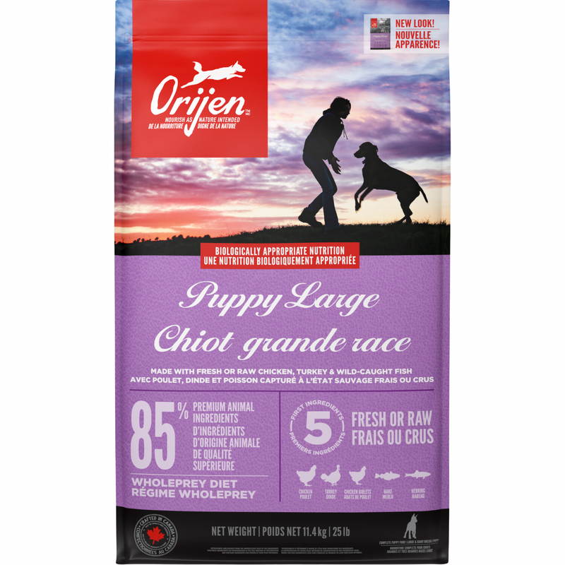 Nourriture de chien sèche - chiot grand