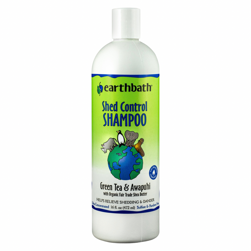 Dog & Cat Shampoo - Shed Control (Green Tea & Awapuhi) - 16 fl oz