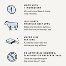 Natural Dog treat - Beef Tendersticks