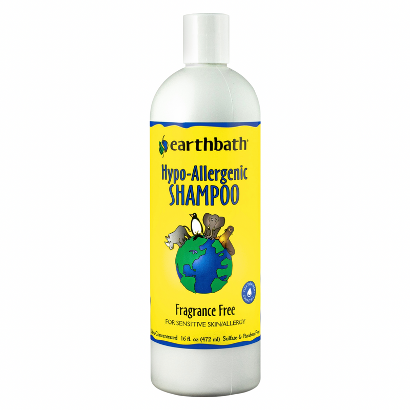 Shampooing pour animaux de compagnie, hypo-allergène (sans parfum), 16 fl oz