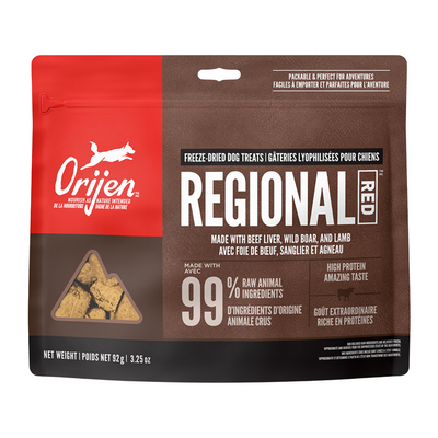 Freeze Dried Dog Treat - Regional Red - 92 g